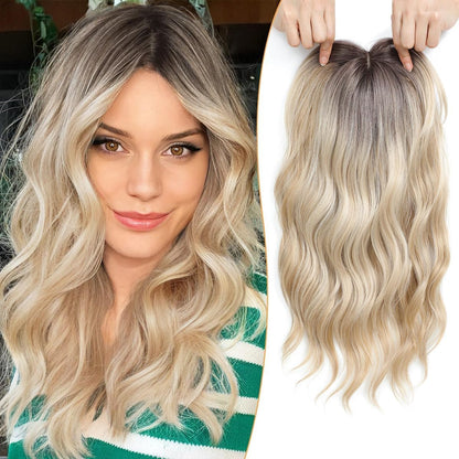⏰ Final Hours –✨2026 New Lightweight & Breathable Wavy Hair Topper