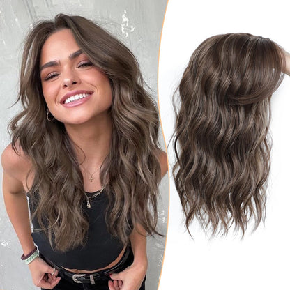 ⏰ Final Hours –✨2026 New Lightweight & Breathable Wavy Hair Topper