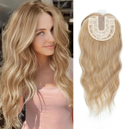 ⏰ Final Hours –✨2026 New Lightweight & Breathable Wavy Hair Topper