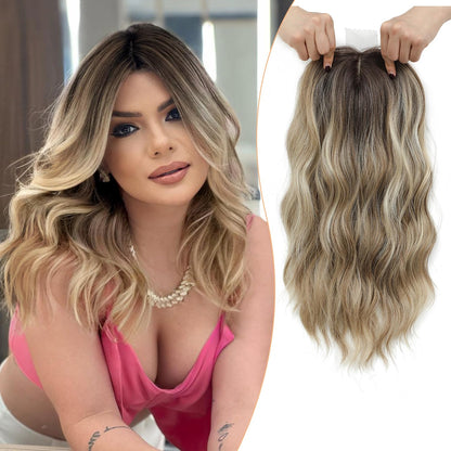 ⏰ Final Hours –✨2026 New Lightweight & Breathable Wavy Hair Topper