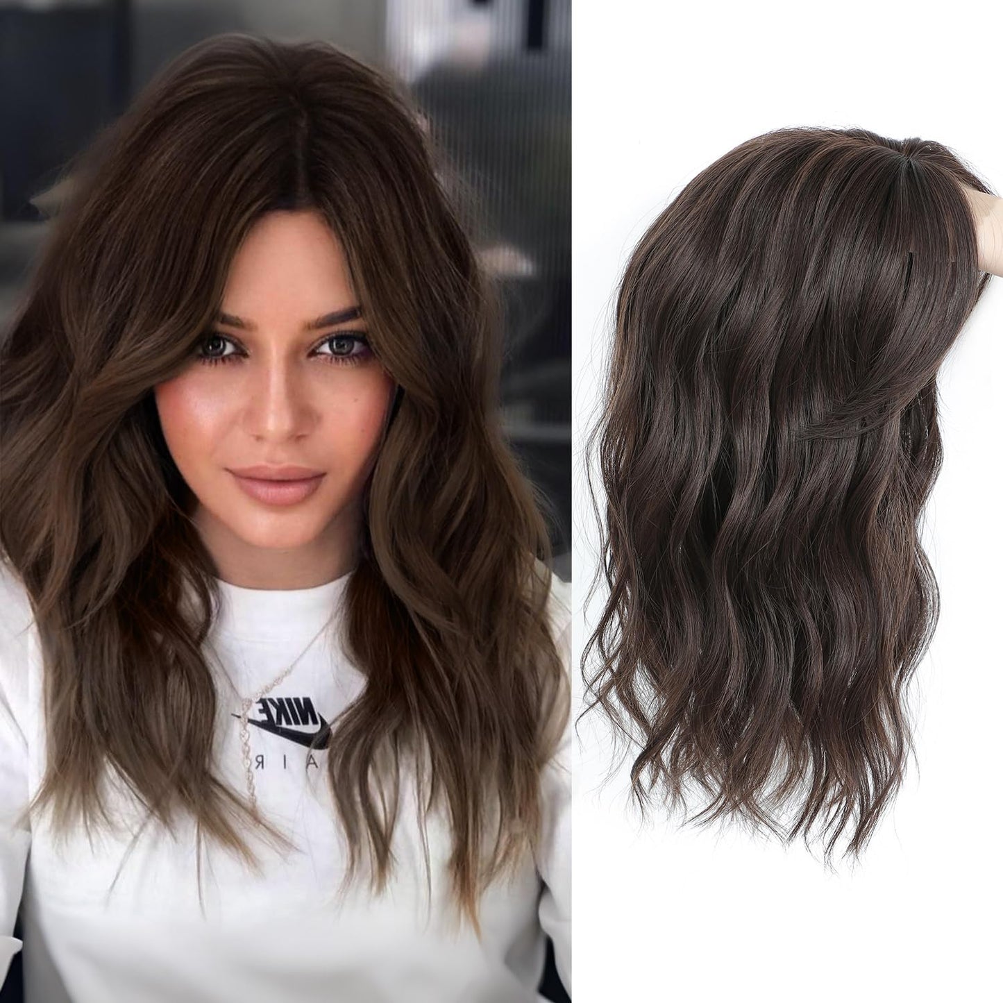 ⏰ Final Hours –✨2026 New Lightweight & Breathable Wavy Hair Topper