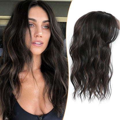 ⏰ Final Hours –✨2026 New Lightweight & Breathable Wavy Hair Topper