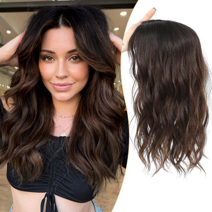 ⏰ Final Hours –✨2026 New Lightweight & Breathable Wavy Hair Topper