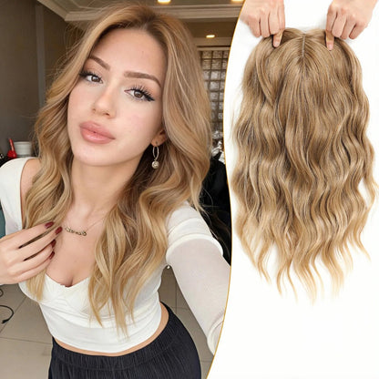 ⏰ Final Hours –✨2026 New Lightweight & Breathable Wavy Hair Topper