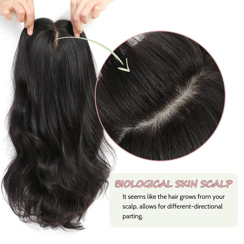 ⏰ Final Hours –✨2026 New Lightweight & Breathable Wavy Hair Topper